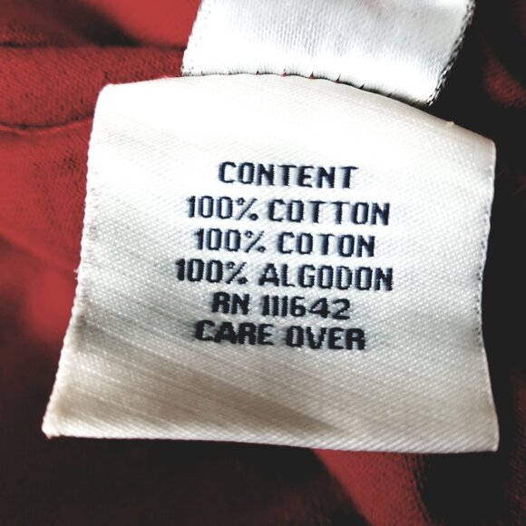 Vintage COOGI Y2K Red T-Shirt Men’s XXL Heavyweight Hip Hop Streetwear Authentic - Picture 15 of 16